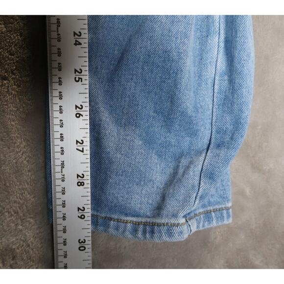 Vibrant Miu Jeans Womens 3 W25 Distressed Ripped High Rise Made in USA Denim - Picture 7 of 8